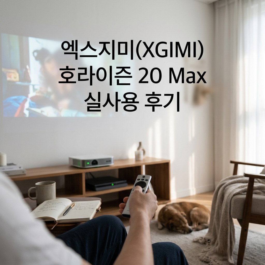 엑스지미(XGIMI) 호라이즌 20 Max 실사용 후기, 373만원대 특가 타이밍 잡는 법 4K 가정용 빔프로젝터 추천, “극장급 화질 그대로” 장단점 및 실구매가 비교 제품 이미지