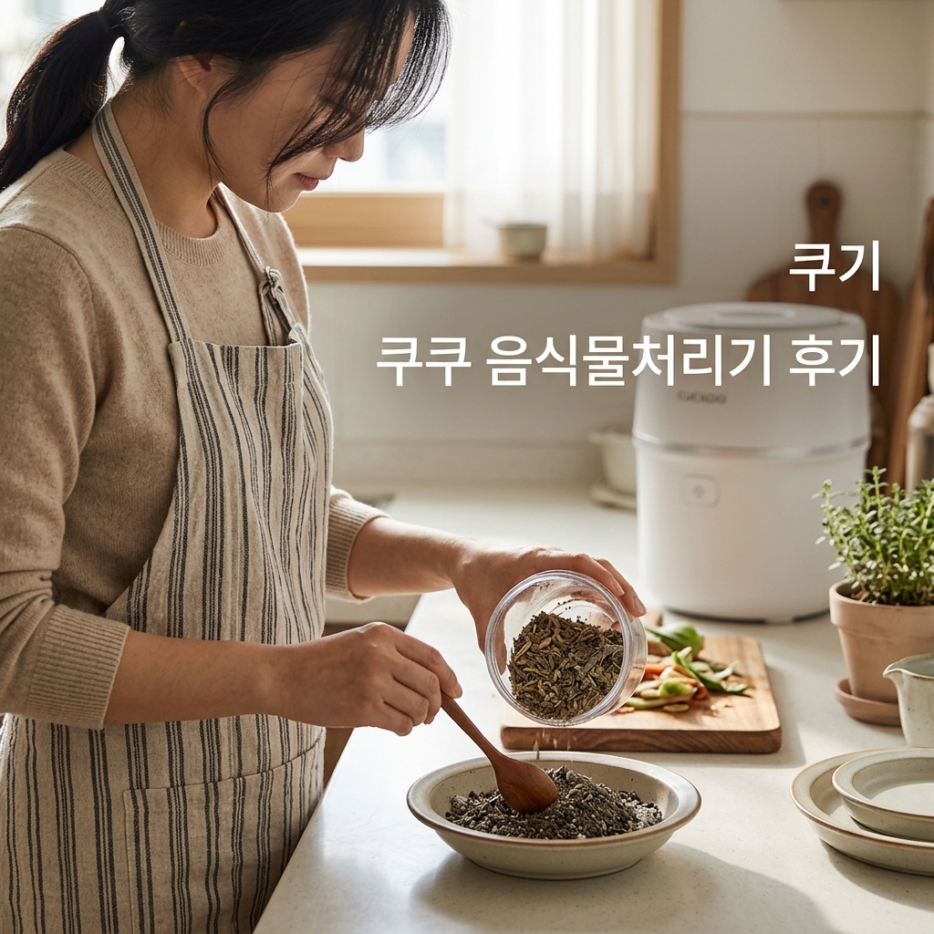 쿠쿠 CFD-FNL201DCGW 에코웨일 큐브 실사용 후기, 36만원대 특가 정보 2L 건조분쇄형 음처기 추천, “집에 이모님 한 분 모신 듯한” 장단점 솔직 정리 제품 이미지