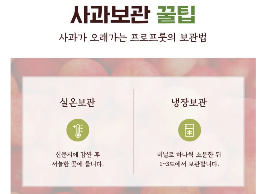 아오리 사과 제철 10kg