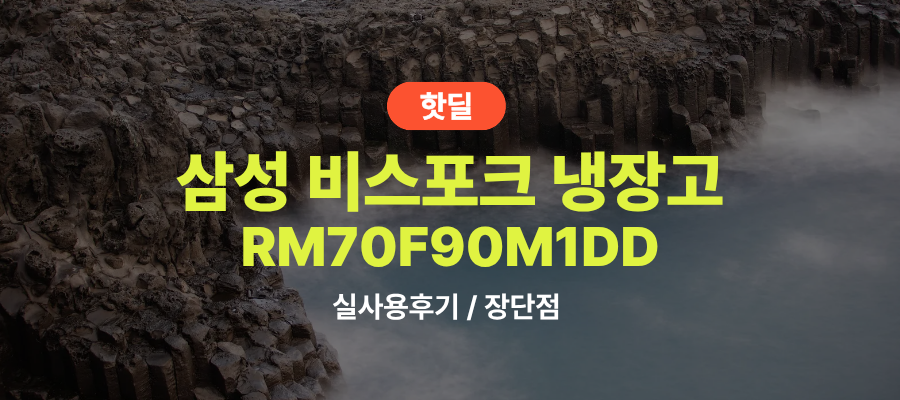 삼성 RM70F90M1DD 비스포크 AI 냉장고 후기 총정리, 208만원대 특가 타이밍 잡는 법 4도어 902L 1등급 푸드쇼케이스 다크메탈 대용량 추천, “장보기 횟수 줄여주는” 장단점 및 실구매가 비교 제품 이미지