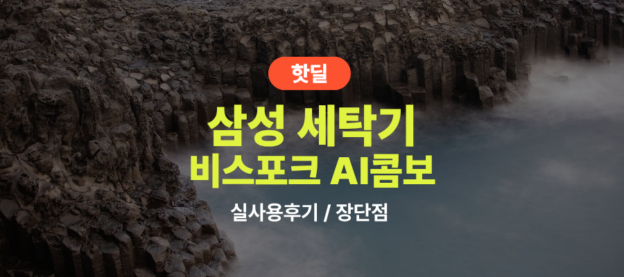 삼성 WD80H25BHYN1 비스포크 AI콤보 실사용 후기, 325만원대 특가 정보 25kg+18kg 대용량 1등급 세탁건조기 수납함 세트 추천, “빨래 널 일 없는” 장단점 솔직 정리 제품 이미지