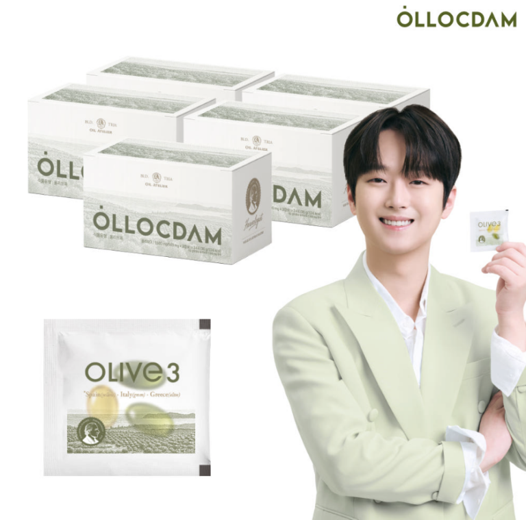 올록담 올리브3 실사용 후기 5개월분 EVOO 올리브오일 캡슐 효능 안심하고 먹는 가격 비교