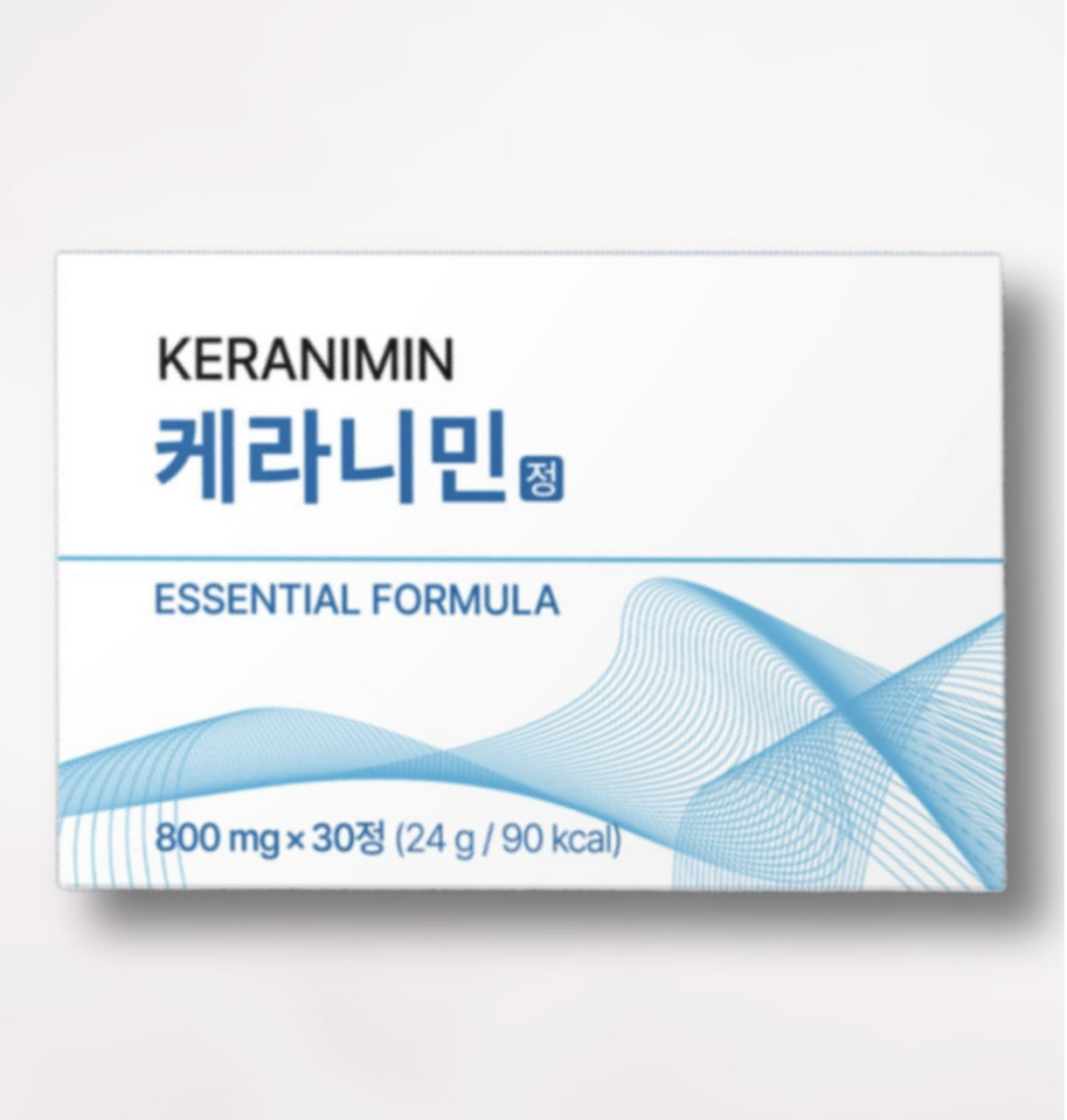 케라니민정 후기 남성이 먹었을 때 효능 다행히 부작용은 없었어요 제품 이미지